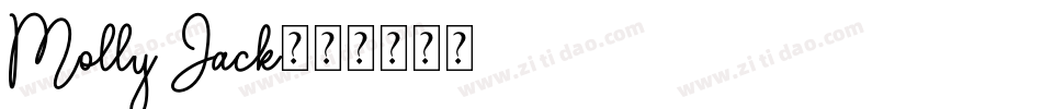 Molly Jack字体转换